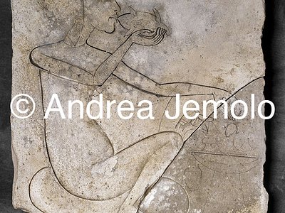Egyptian museum Princess eating a goose, Tell el-Amarna | Andrea Jemolo