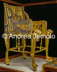 Museo Egizio Trono di Tutankhamon, Tebe | Andrea Jemolo