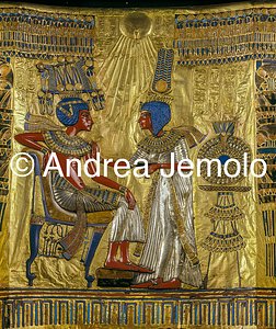 Museo Egizio Trono di Tutankhamon - particolari, Tebe | Andrea Jemolo