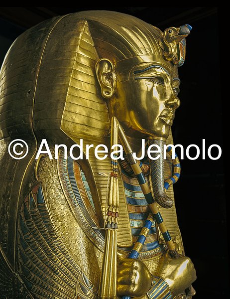 Museo Egizio Sarcofago d'oro di Tutankhamon, Tebe | Andrea Jemolo