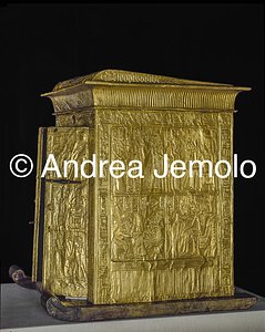Museo Egizio Tabernacolo dorato di Tutankhamon,Tebe | Andrea Jemolo