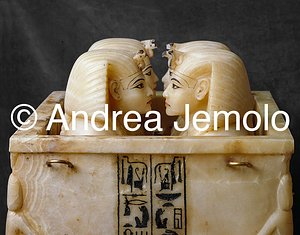 Museo Egizio Vaso canopico di Tutankhamon - particolare, Tebe | Andrea Jemolo
