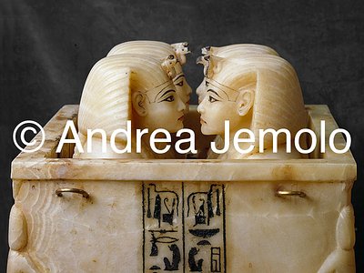 Egyptian museum Canopic jar of Tutankhamen - Detail, Thebes | Andrea Jemolo