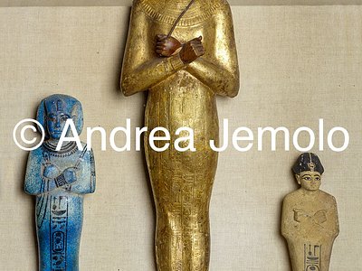 Egyptian museum Shawabti of Tutankhamon, Thebes | Andrea Jemolo
