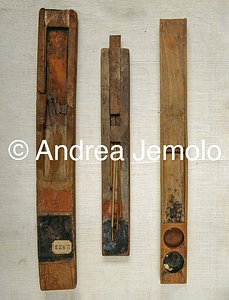 Museo Egizio Tavolozza per scriba in legno, Saqqara | Andrea Jemolo