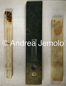 Museo Egizio Tavolozza per scriba in scisto, Tell Ruba | Andrea Jemolo