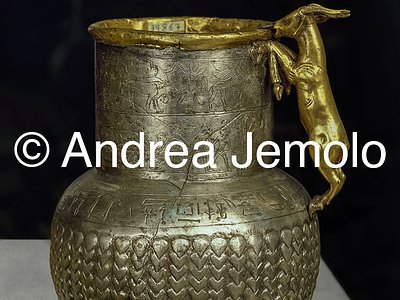 Egyptian museum Vase called of the little goat, Zagazig | Andrea Jemolo