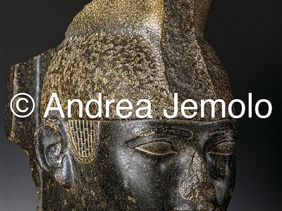 Egyptian museum Head of Taharka King, Thebes | Andrea Jemolo