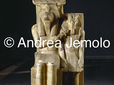 Museum of Ancient Egyptian art Amenhotep III - Amenophis III and the Sobek god, Dahamsha | Andrea Jemolo