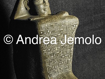 Museum of Ancient Egyptian art Statue-cube of Yamu-nedjeh | Andrea Jemolo