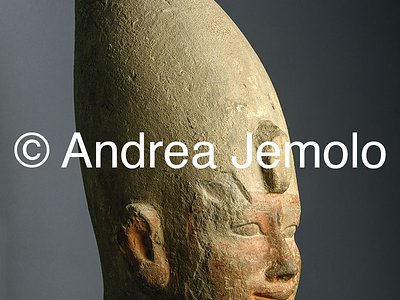 Museum of Ancient Egyptian art Colossal head of Amenhotep I - Amenophis I, Karnak | Andrea Jemolo