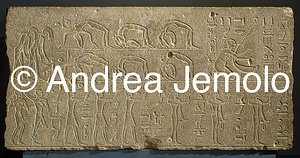 Museo di arte Egizia Rilievo con danzatrici e musicisti, Karnak | Andrea Jemolo