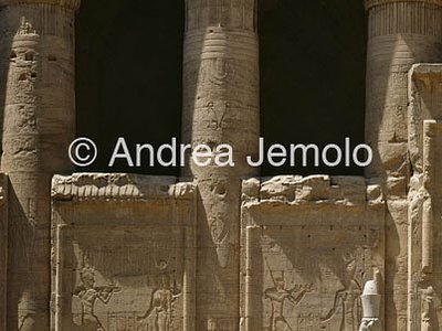 Temple of Horus Façade of the pronaos - Detail | Andrea Jemolo