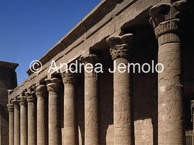 Temple of Horus East colonnade of the courtyard | Andrea Jemolo