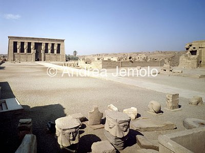 Temple of Hathor Courtyard with façade | Andrea Jemolo