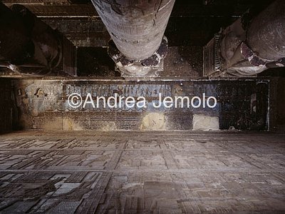Temple of Hathor Ceiling hypostyle hall with Nut and the sun | Andrea Jemolo