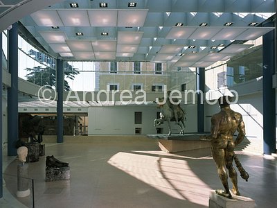 Musei Capitolini - Sala d'esposizione nel Giardino Romano La sala ellittica - particolare | Andrea Jemolo