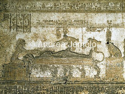 Temple of Hathor Shrine of Osiride - Osiride Reliefs | Andrea Jemolo