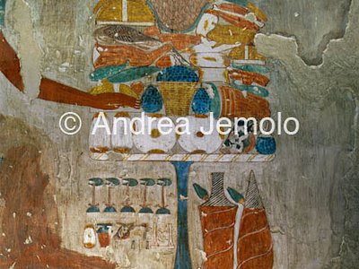Tomba di Rekhmire ( n° 100 ) Tavola con le offerte | Andrea Jemolo