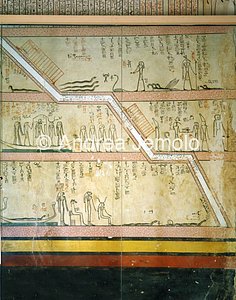 Tomba di Thutmosis III ( n°34) Am-duat dipinto nella grande sala | Andrea Jemolo