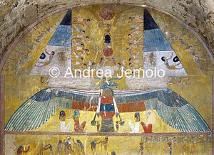 Tomb of the Tausret queen (n°14) Painting from chamber of the sarcophagus | Andrea Jemolo