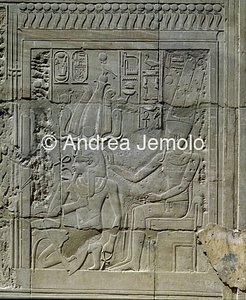 Temple Relief of the coronation of Amenhotep III - Amenophis III before Amon | Andrea Jemolo