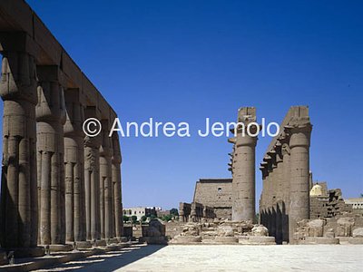 Temple Courtyard of Amenofi III | Andrea Jemolo