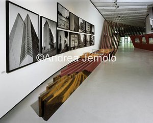 Istallation of the exibition on Luigi Moretti  | Andrea Jemolo
