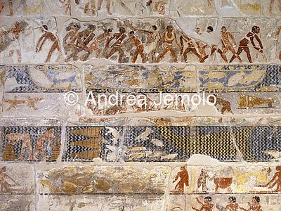 Mastaba di Niankhnum e Khnumhotep Pesca con le reti | Andrea Jemolo