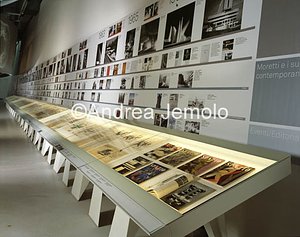 Istallation of the exibition on Luigi Moretti  | Andrea Jemolo