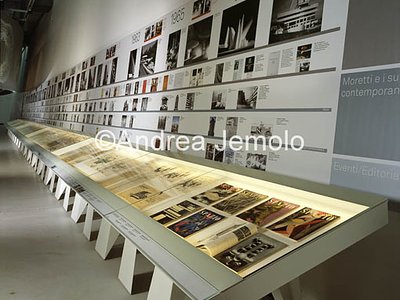 Allestimento mostra su Luigi Moretti  | Andrea Jemolo