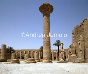 Temple of Amon Great Courtyard | Andrea Jemolo