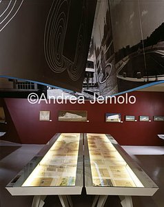 Istallation of the exibition on Luigi Moretti  | Andrea Jemolo