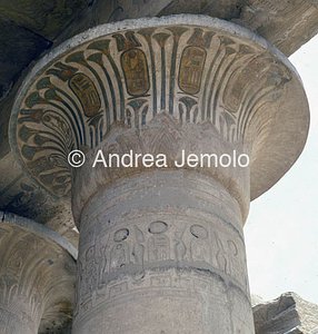 Tempio di Ramses III Primo cortile | Andrea Jemolo