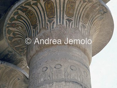 Tempio di Ramses III Primo cortile | Andrea Jemolo