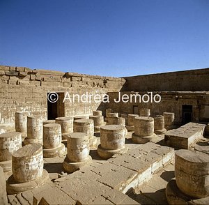 Tempio di Ramses III Grande sala ipostila | Andrea Jemolo