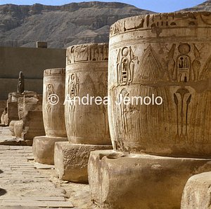 Tempio di Ramses III Grande sala ipostila | Andrea Jemolo
