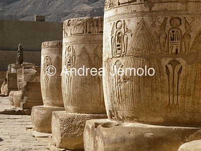Tempio di Ramses III Grande sala ipostila | Andrea Jemolo