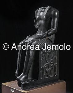 Museo Egizio Statua di Khafre senza Braccia, Basalto, Giza | Andrea Jemolo