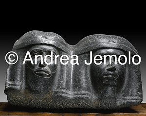 Museo Egizio Teste di due prigionieri, Granito, Saqqara | Andrea Jemolo