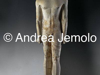 Egyptian museum Statue of a naked man, Saqqara | Andrea Jemolo