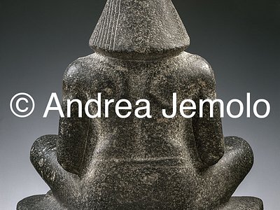 Egyptian museum Scribe, Granite, Saqqara | Andrea Jemolo