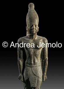 Museo Egizio Statua di Re Teti senza gambe, Granito, Saqqara | Andrea Jemolo