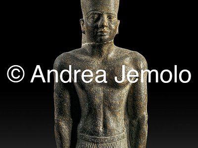 Egyptian museum Statue of Teti King without legs, Granite, Saqqara | Andrea Jemolo