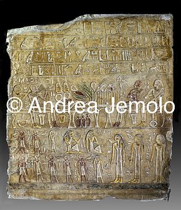 Museo Egizio Stele di Nakhti, Calcare dipinto | Andrea Jemolo