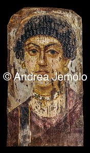 Egyptian museum Portrait from Fayum - Woman | Andrea Jemolo