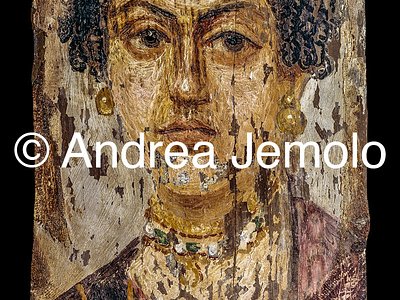 Egyptian museum Portrait from Fayum - Woman | Andrea Jemolo