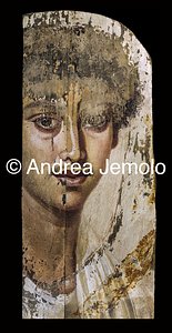 Museo Egizio Ritratto del Fayum - giovane donna | Andrea Jemolo
