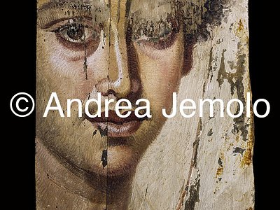 Egyptian museum Portrait from Fayum - young woman | Andrea Jemolo