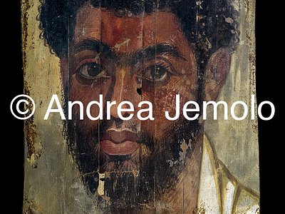 Egyptian museum Portrait from Fayum - young man | Andrea Jemolo